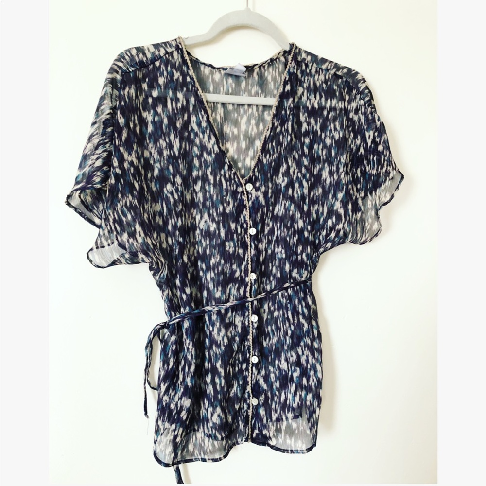 Sheer blouse